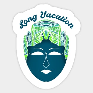 Long Vacation Sticker